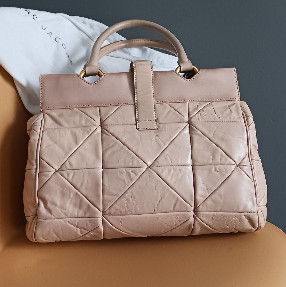 Marc Jacobs Patchwork Kle8n Satchrl Bag With Dust Bag - Picture 5 of 16